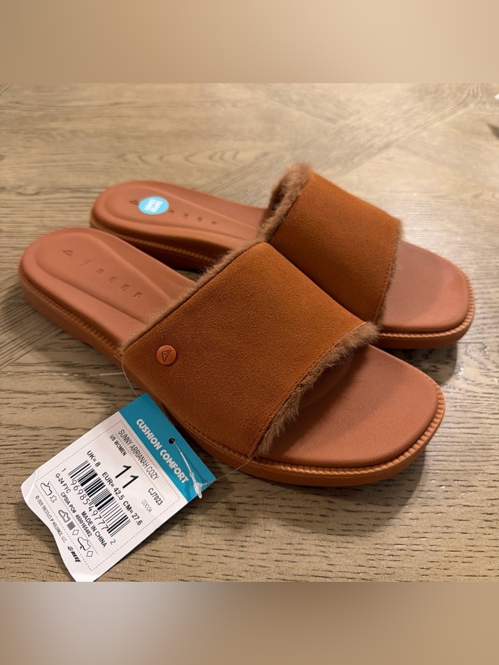 Reef Sunny Arrianah Cozy Sandals - New Womens Size 11